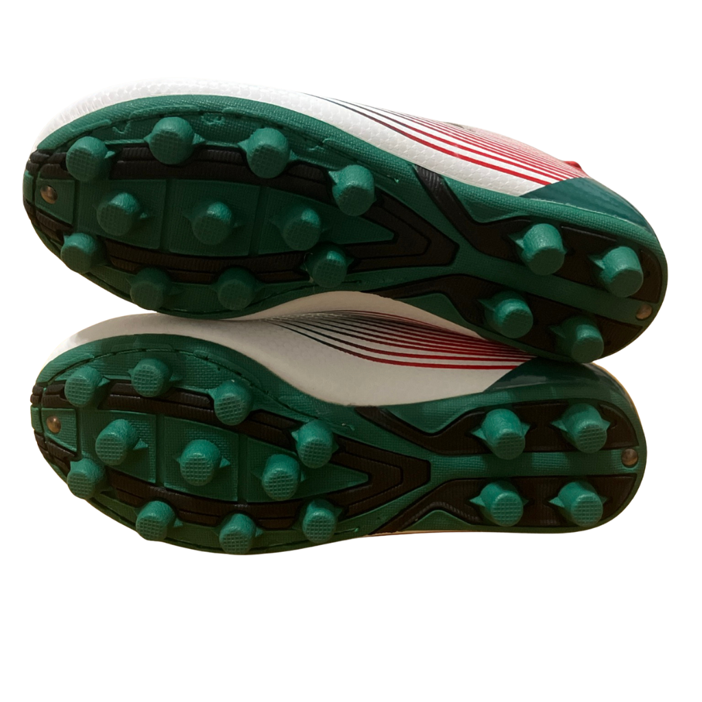 Brava Boys Soccer Cleats Size 12D Green Red White ⚽️