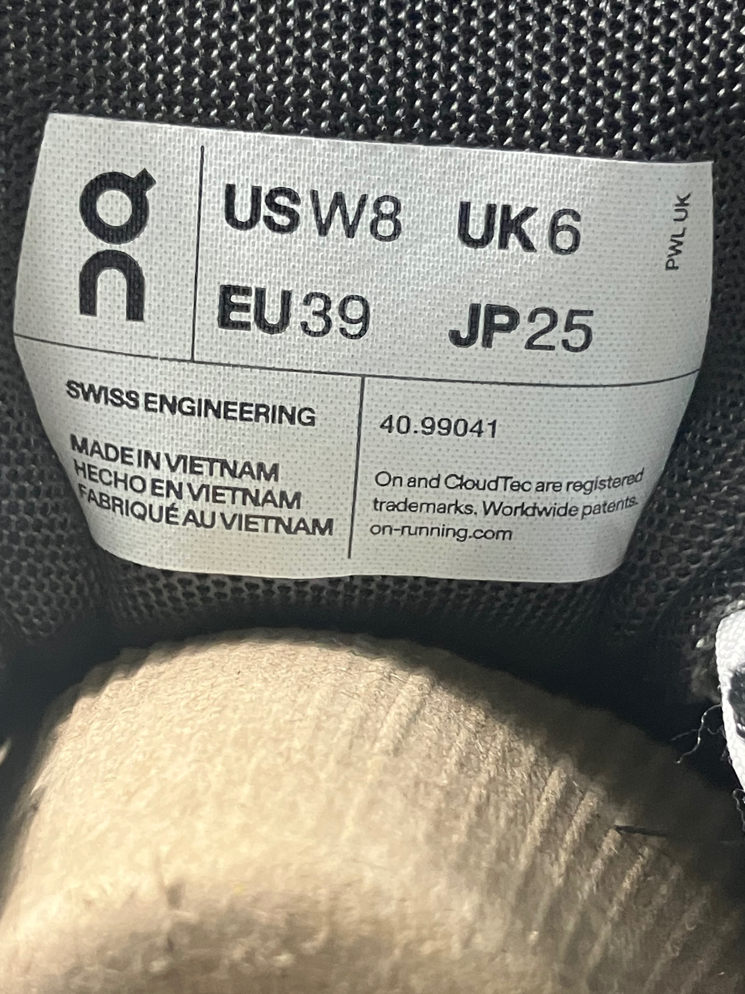 On Running Cloud X Women's Sneakers Gray Orange Size 8 New with Box