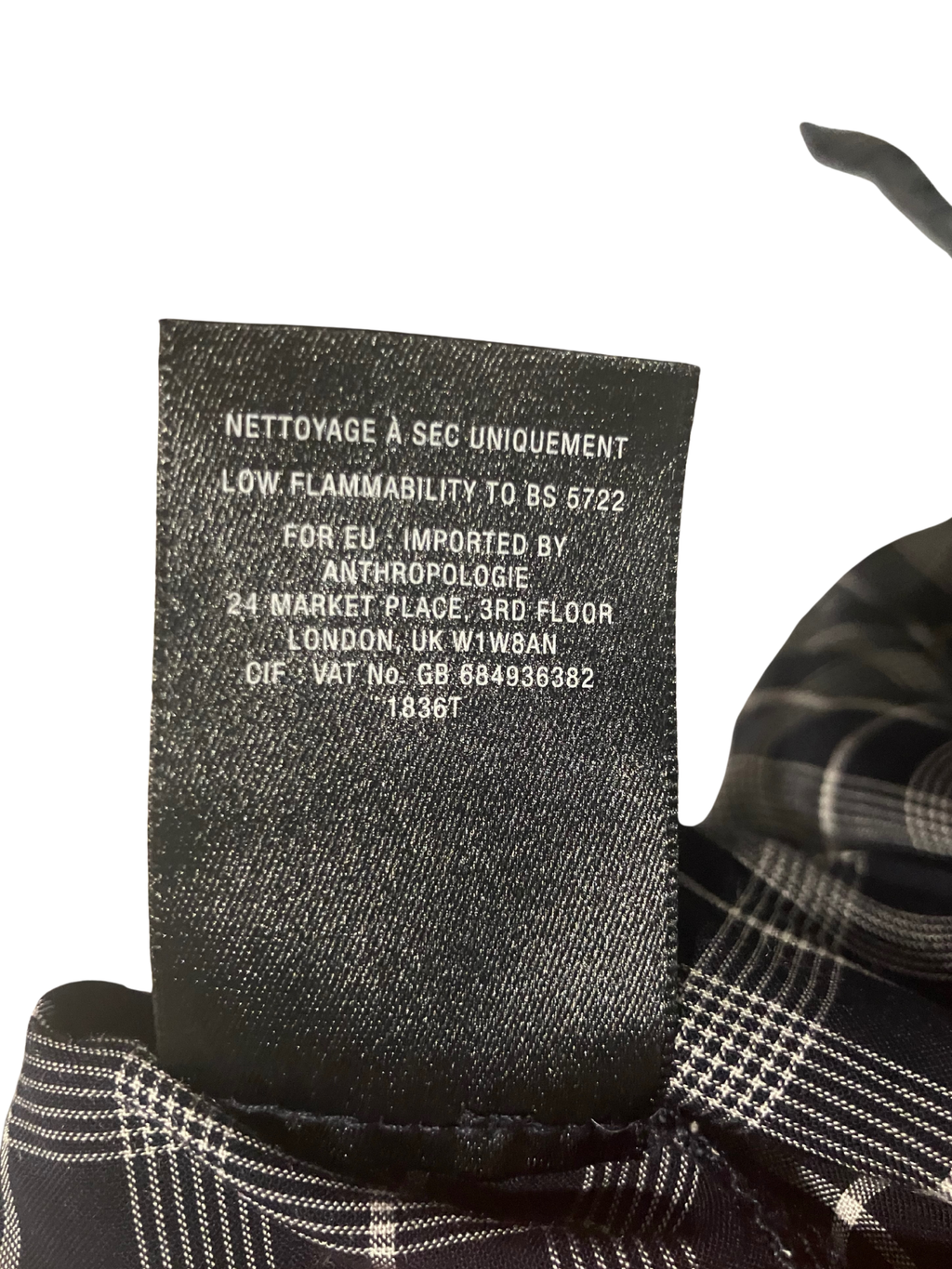 Paper Crown Plaid Button-Up Tie Front Shirt – Size L