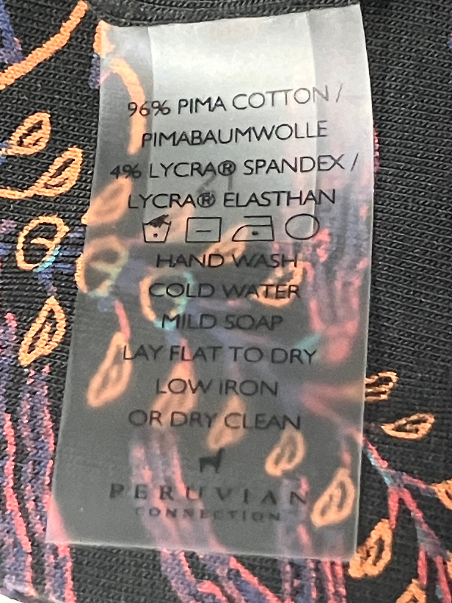Peruvian Connection — Sheath Dress | Pima cotton with botanical floral print · Sz XL