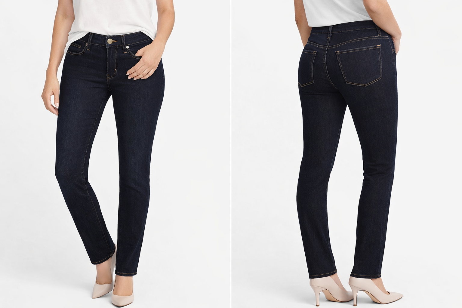 Gap 1969 Always Skinny Jeans Dark Indigo Wash Size 24P Petite