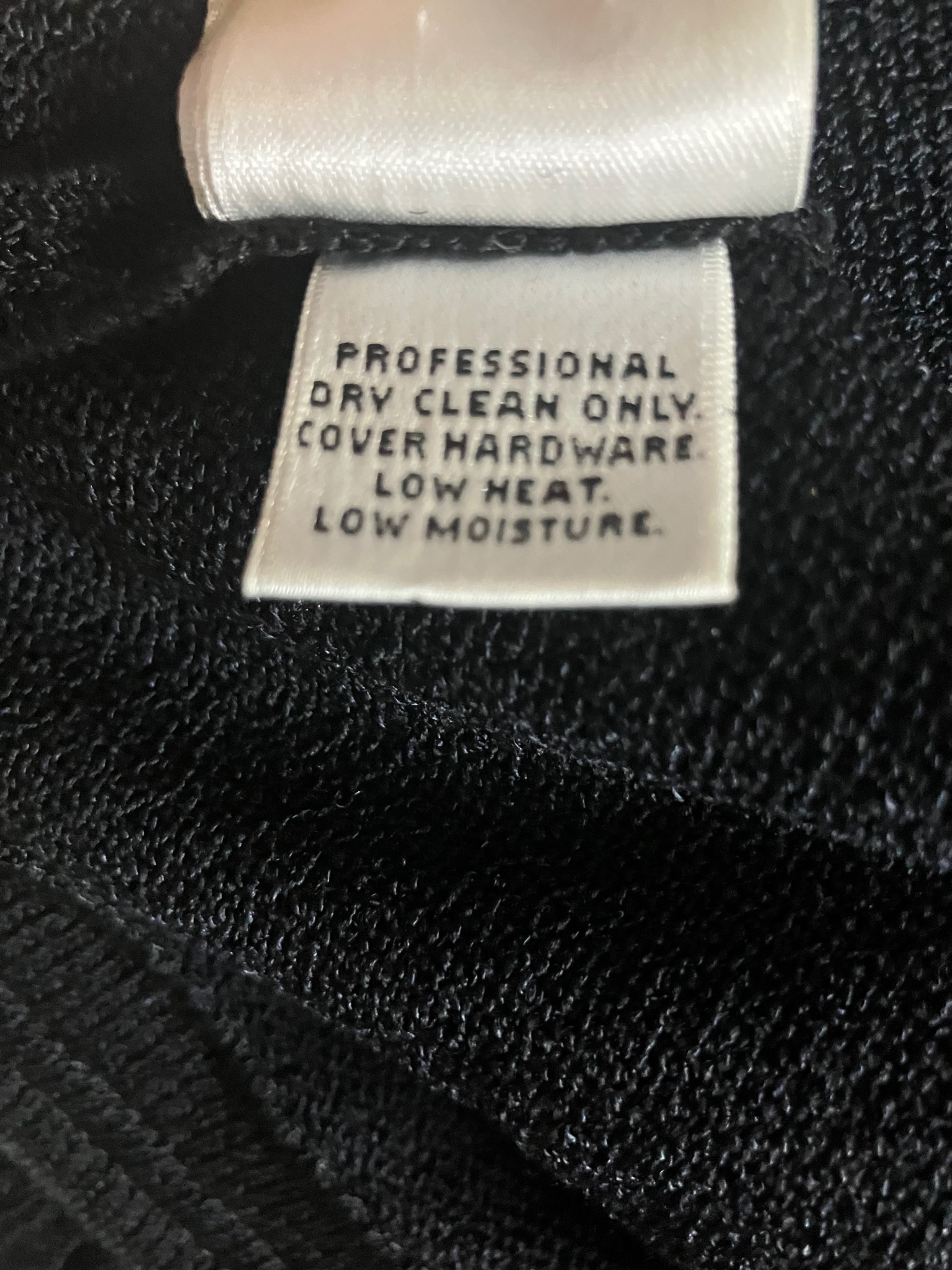 St. John Collection Black Wool Knit Long Coat Fringe Detail Size 0