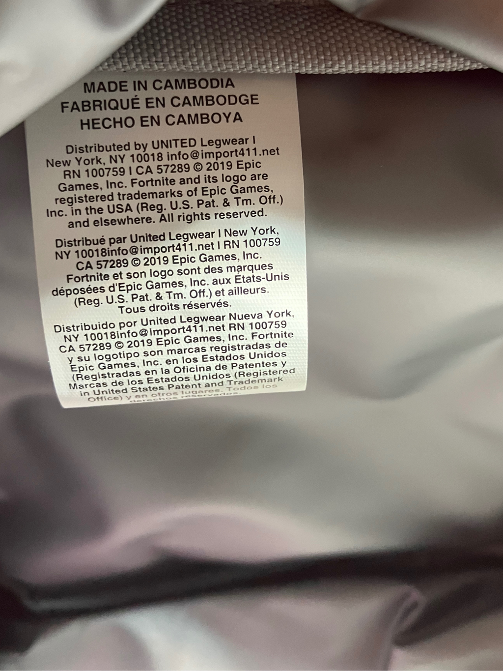 Fortnite Pink Bear Lunch Bag - Insulated Kids Lunch Box