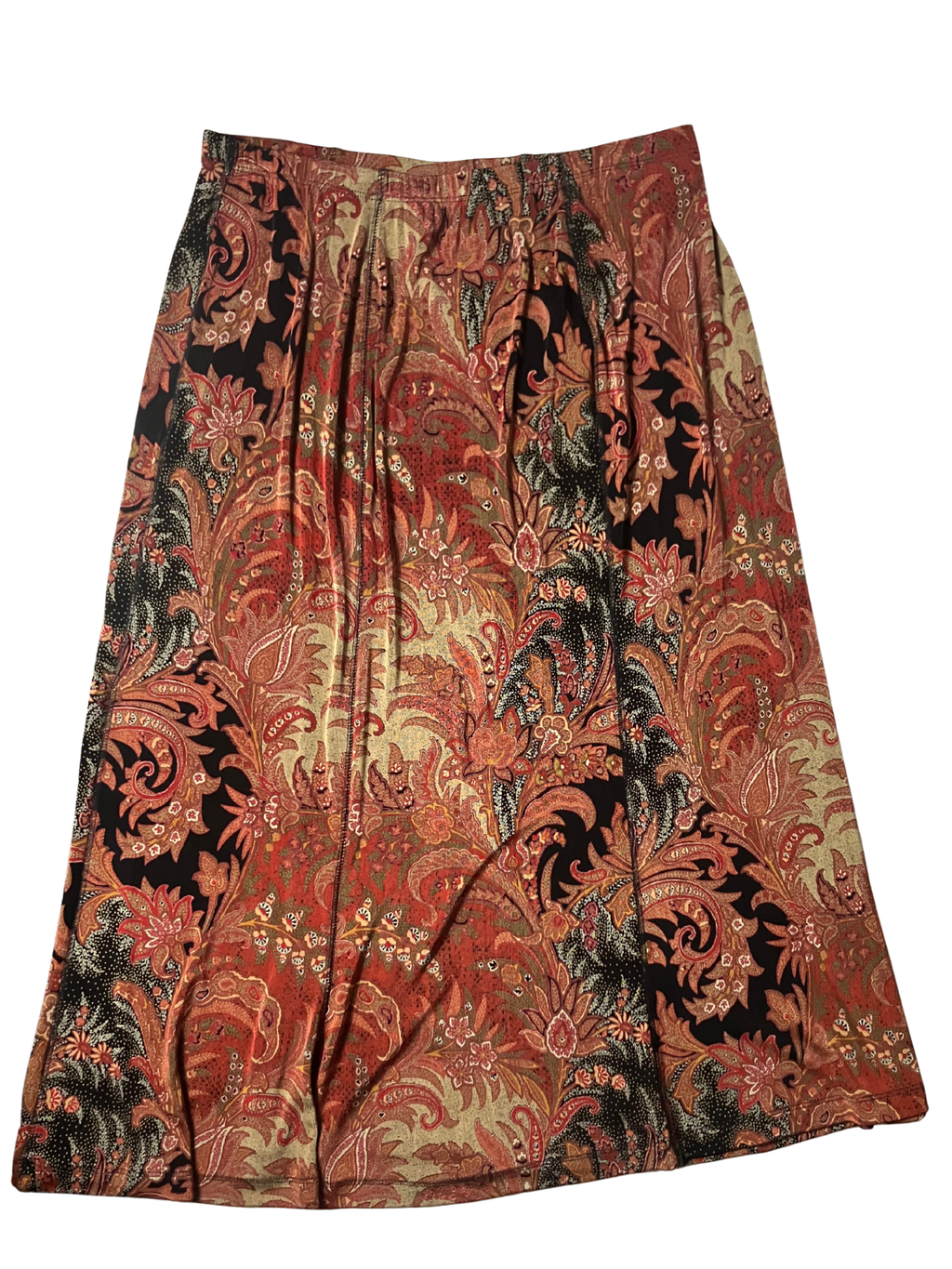 Coldwater Creek — Two-Piece Suit | Tapestry chenille paisley, made in the U.S.A. · Sz XL Petite