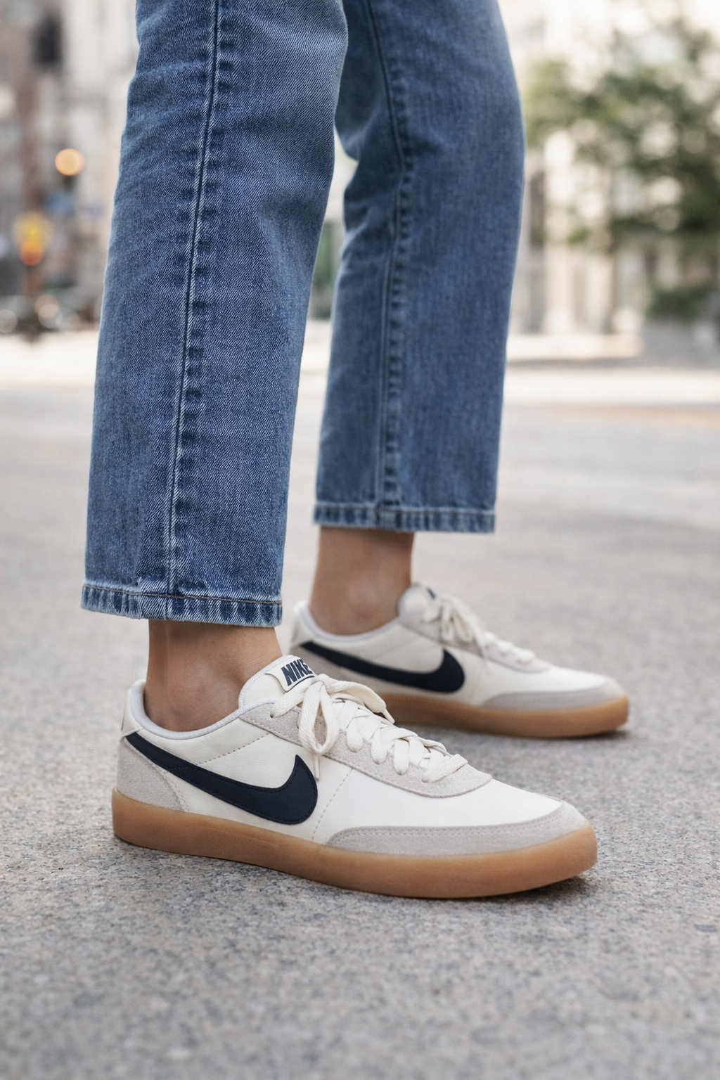 Nike Killshot 2 Low-Top Sneakers Sail/Black/Gum - Pre-Owned Size 8.5