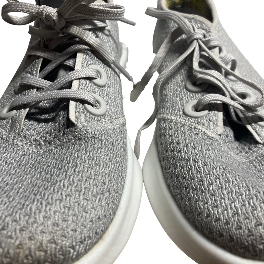ALLBIRDS Women’s Tree Runners Sneakers Light Gray W7 Sustainable Comfort