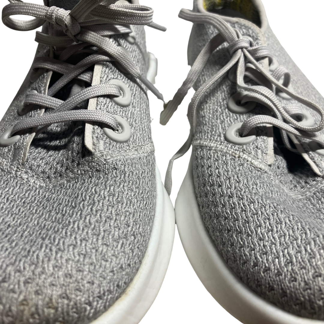 ALLBIRDS Women’s Tree Runners Sneakers Light Gray W7 Sustainable Comfort