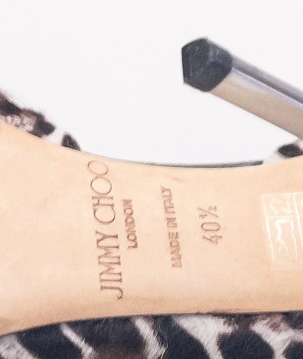 Jimmy Choo — Heels | Leopard doesn't ask for permission. Neither do these. · Sz 10.5