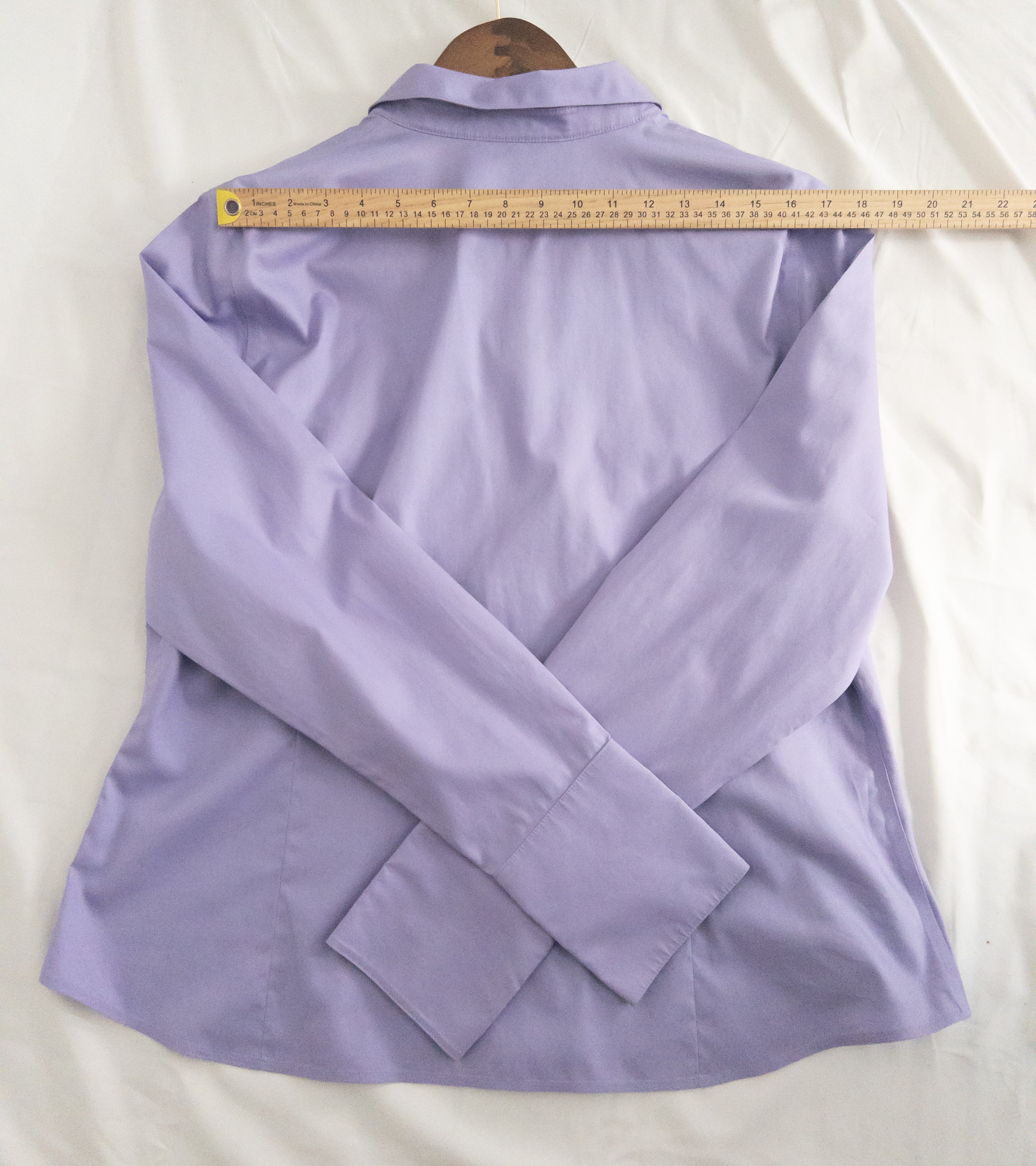 Jones New York Collection Platinum — Blouse | Lavender that doesn't ask for permission · Sz 16