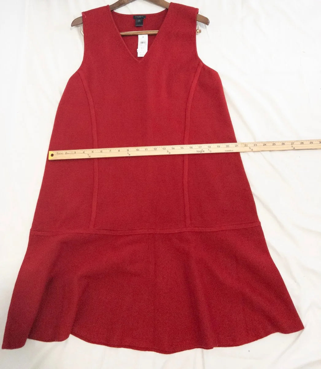 Ann Taylor Factory — Dress | Red was never meant to be subtle · Sz XL