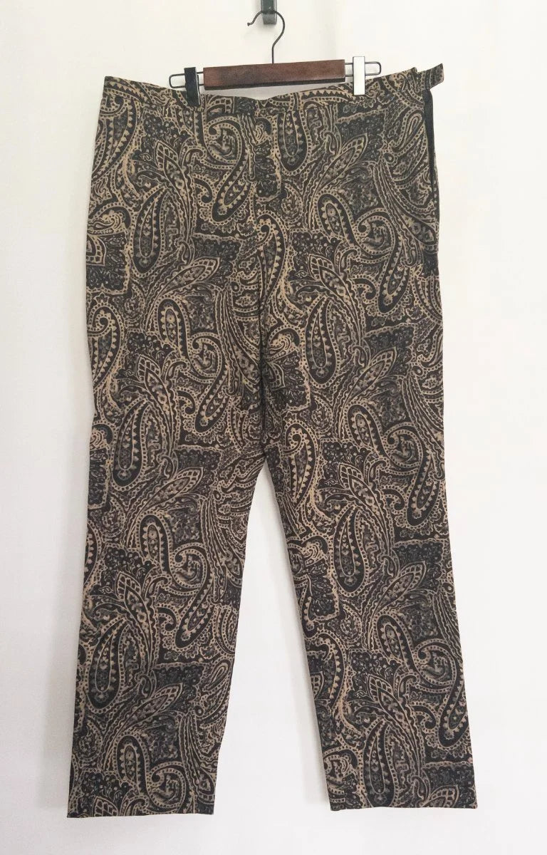 Lauren Ralph Lauren — Tailored pants | Paisley never asked permission — and neither should you · Sz 14