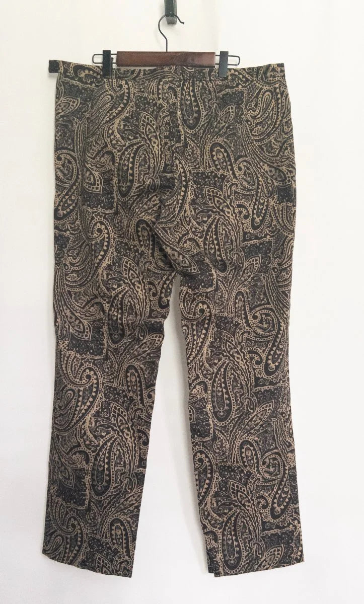 Lauren Ralph Lauren — Tailored pants | Paisley never asked permission — and neither should you · Sz 14