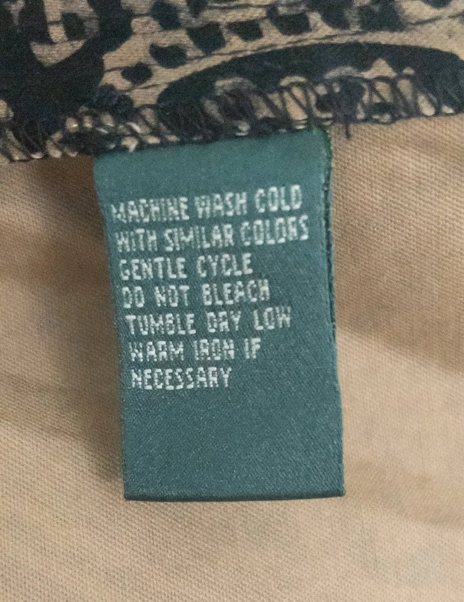 Lauren Ralph Lauren — Tailored pants | Paisley never asked permission — and neither should you · Sz 14