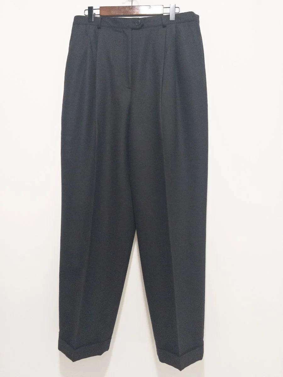 Lauren Ralph Lauren — Tailored pants | Pleats don't lie — and neither does real wool · Sz 14
