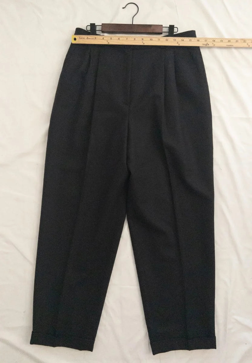 Lauren Ralph Lauren — Tailored pants | Pleats don't lie — and neither does real wool · Sz 14