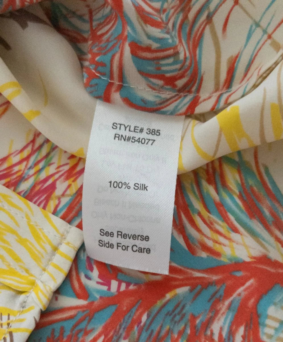 CAbi — Blouse | Feathers don't follow rules — and neither does this blouse · Sz L