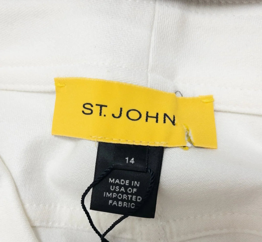 St. John — Tailored pants | Not every pair of pants signs its own name · Sz 14