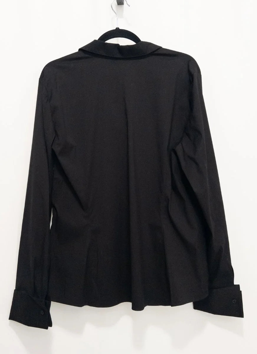 Lafayette 148 New York — Blouse | French cuffs were never meant for quiet rooms · Sz 16