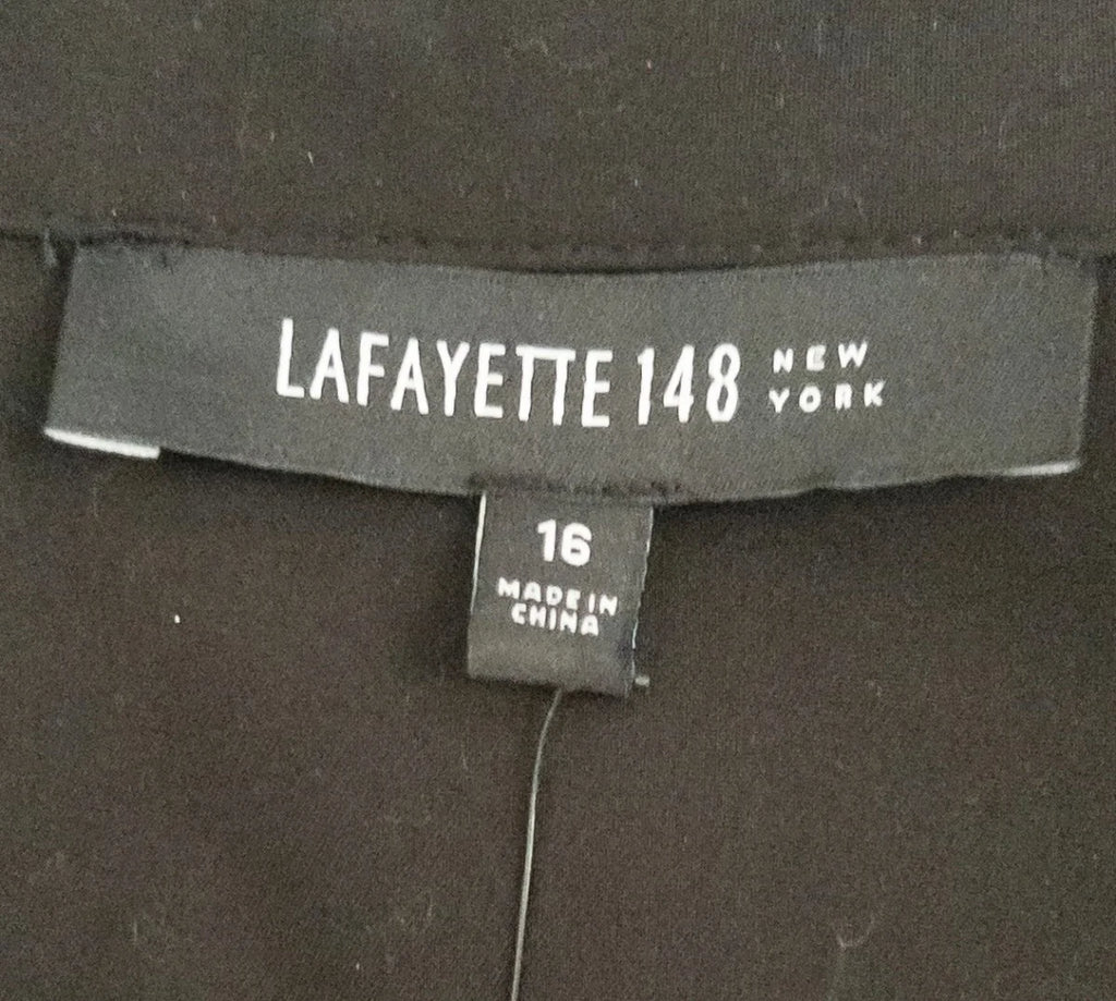 Lafayette 148 New York — Blouse | French cuffs were never meant for quiet rooms · Sz 16