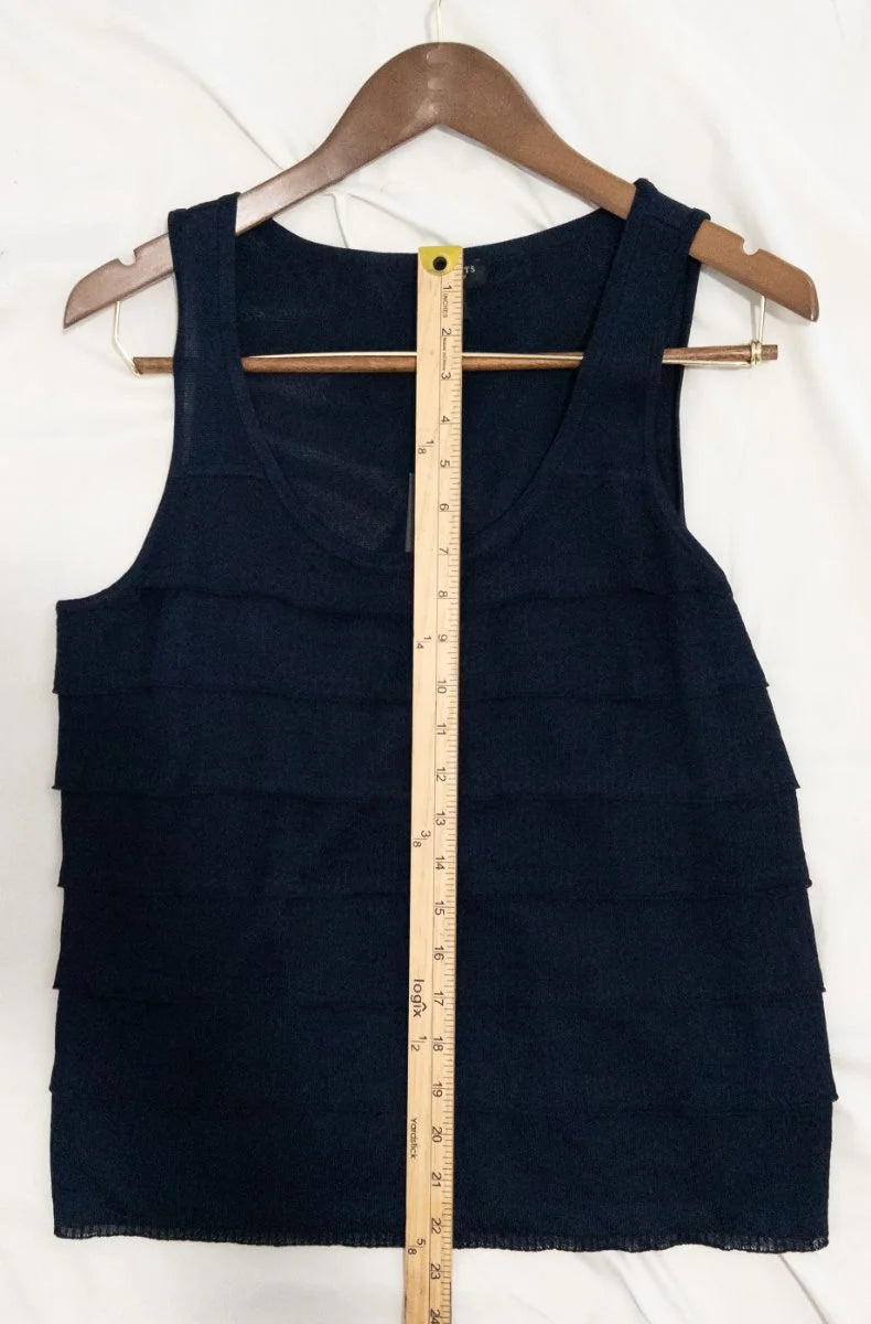 Talbots — Tank top | Quiet pieces earn attention. This one does it in tiers · Sz LP