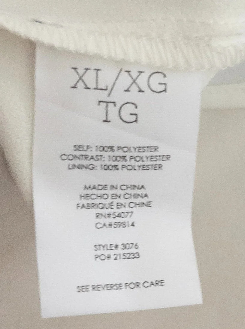 Cabi — Blouse | The back is the whole conversation · Sz XL