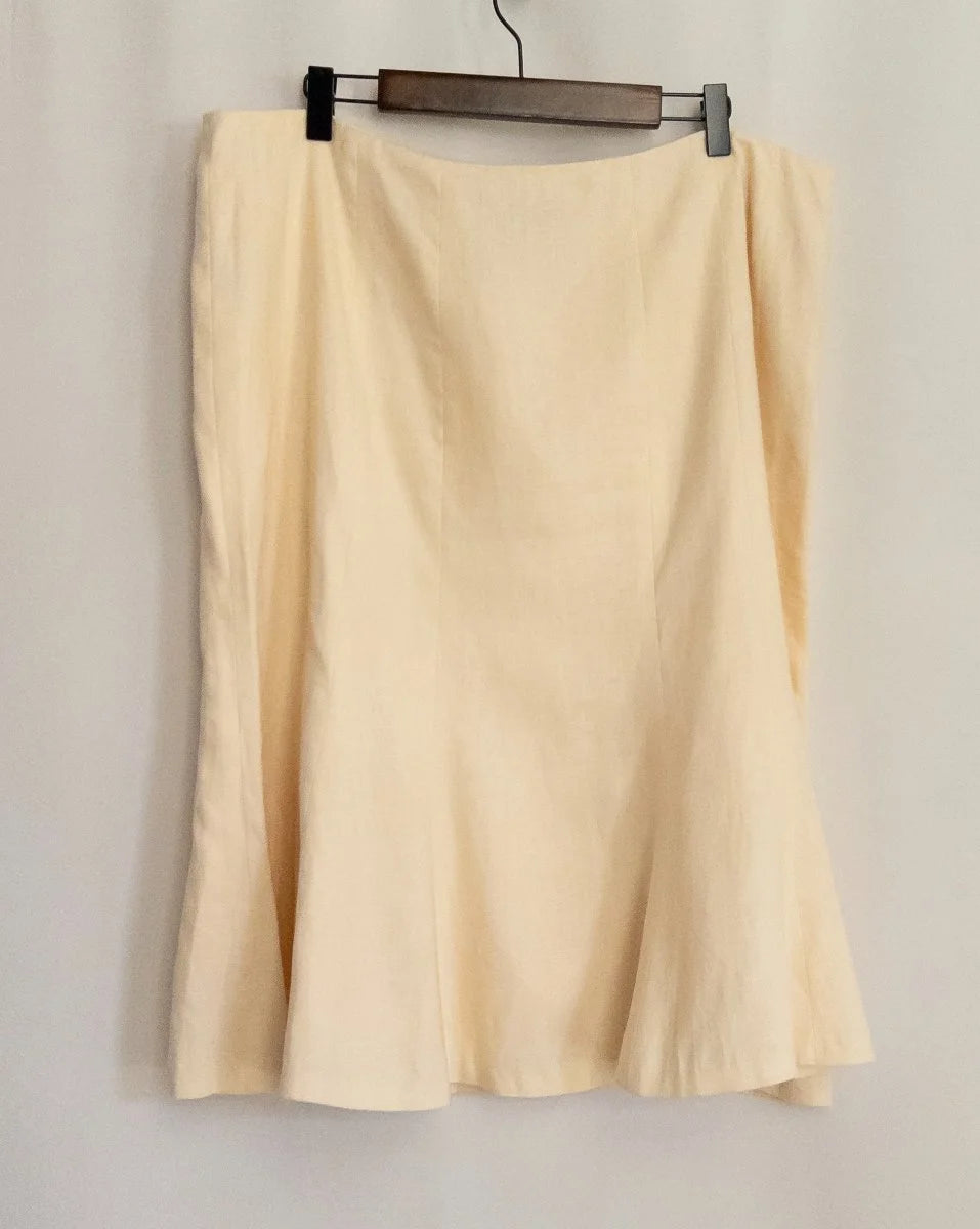 Lauren Ralph Lauren — Dress | Ivory was never quiet — this dress makes a case for both · Sz XL-16