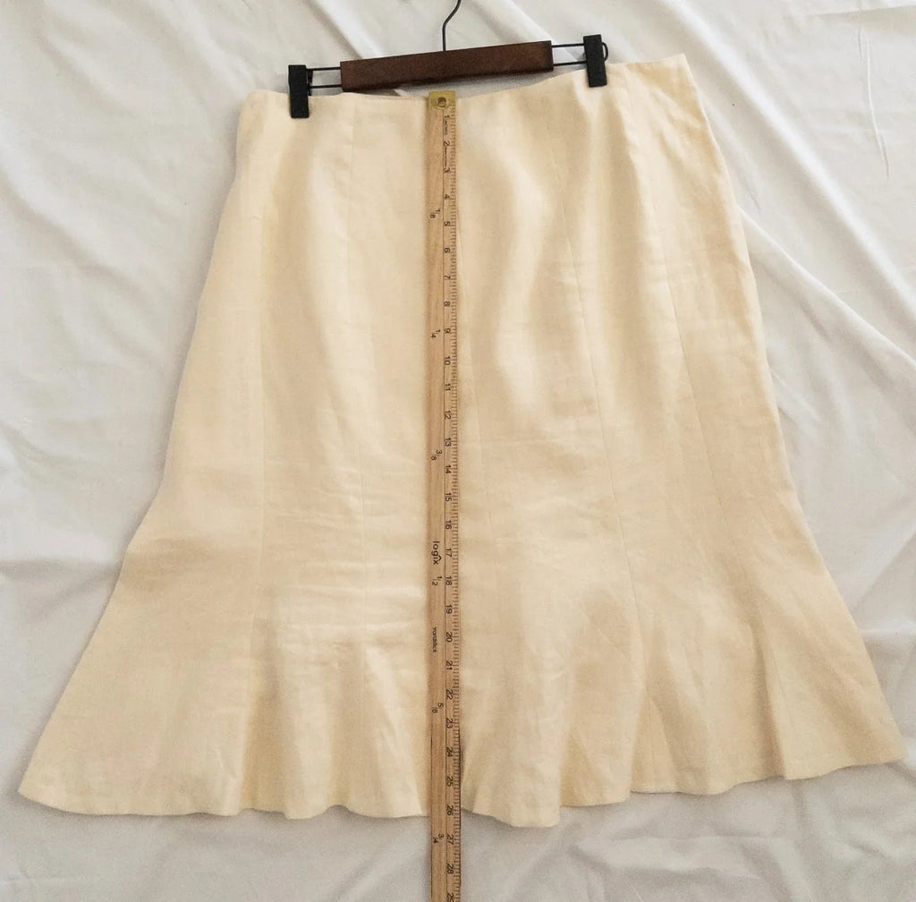 Lauren Ralph Lauren — Dress | Ivory was never quiet — this dress makes a case for both · Sz XL-16