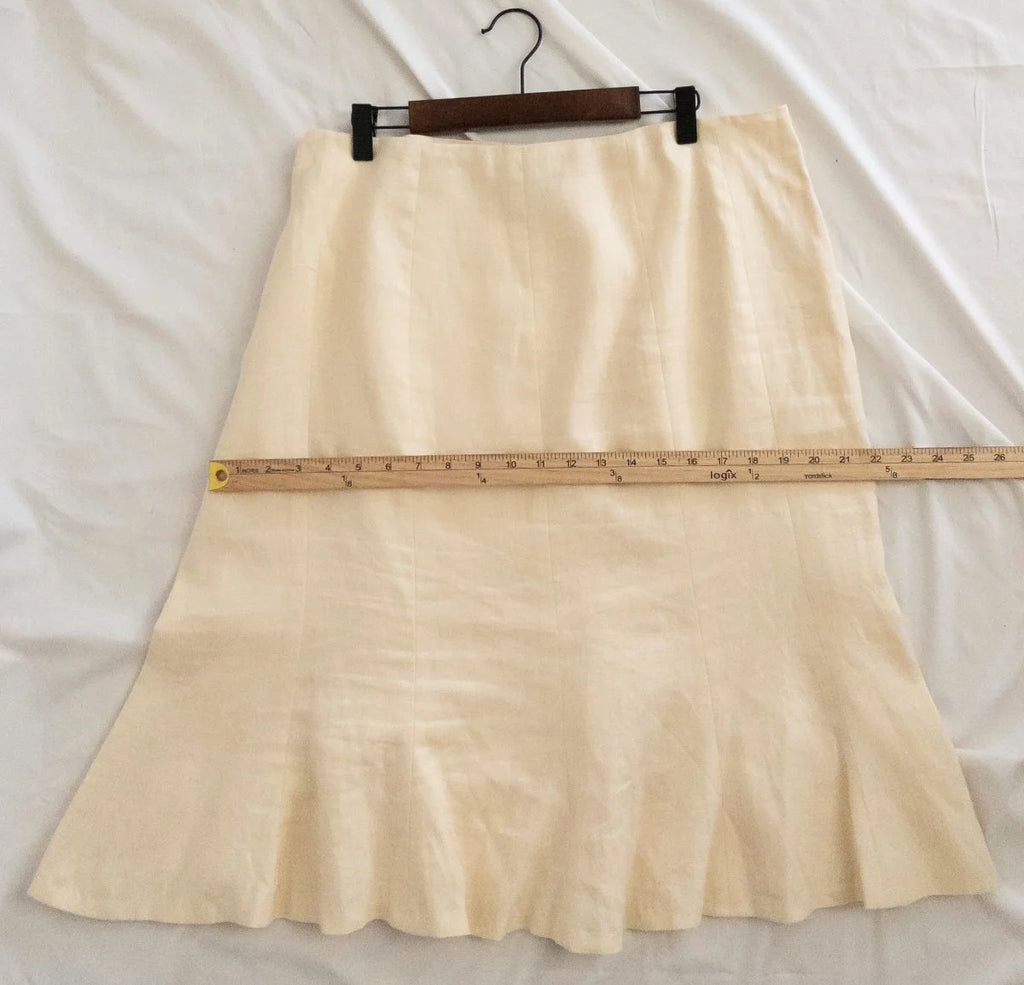 Lauren Ralph Lauren — Dress | Ivory was never quiet — this dress makes a case for both · Sz XL-16