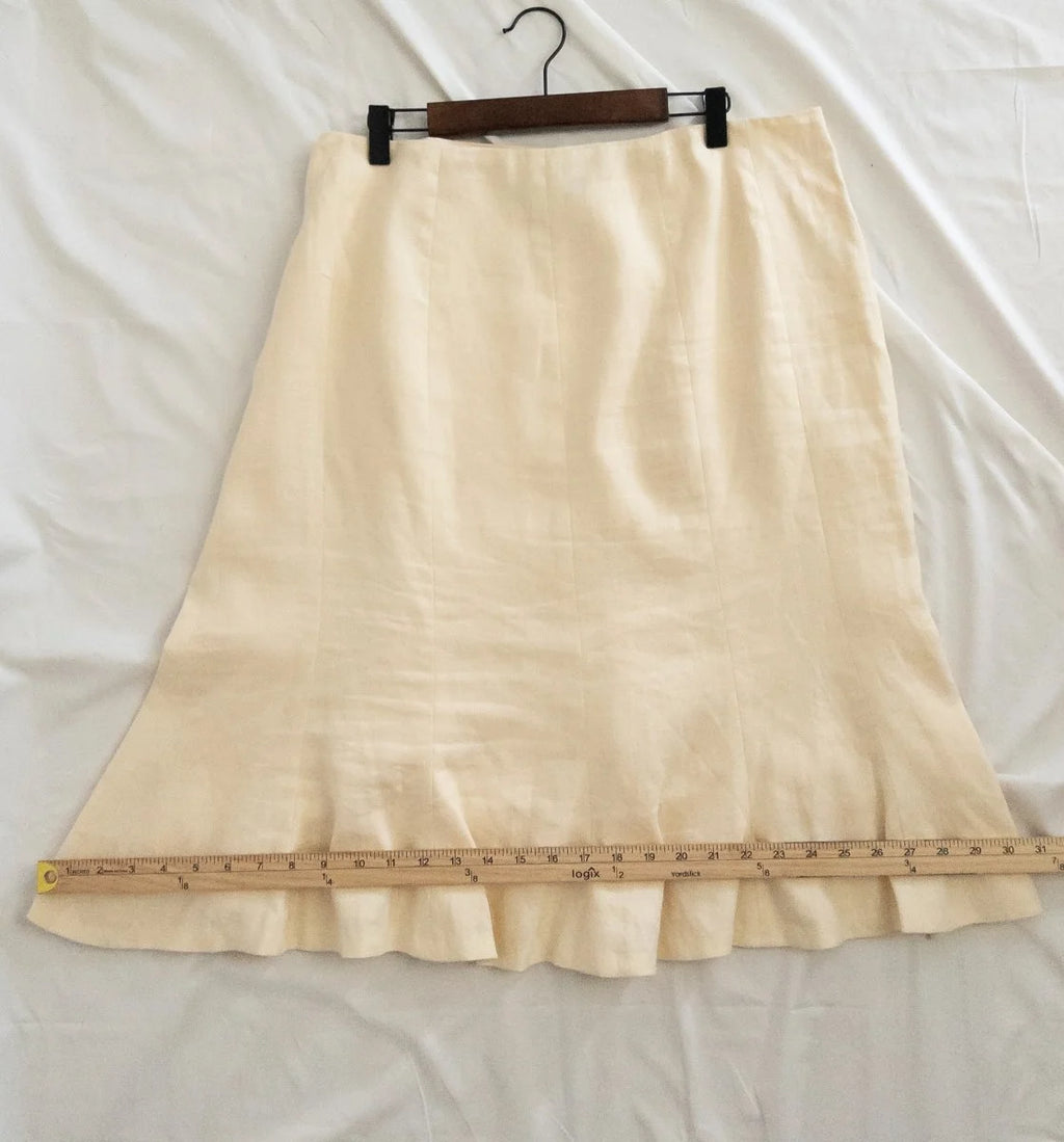 Lauren Ralph Lauren — Dress | Ivory was never quiet — this dress makes a case for both · Sz XL-16