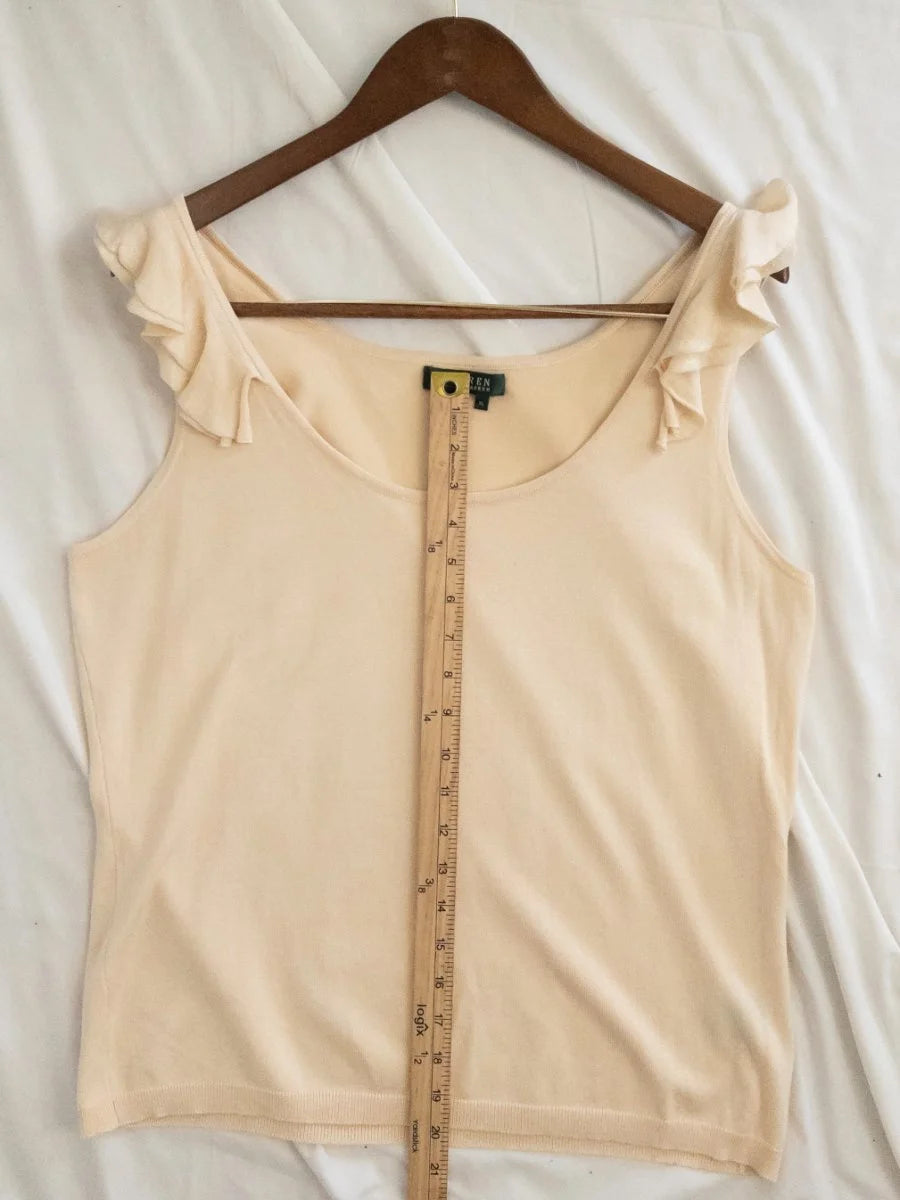 Lauren Ralph Lauren — Dress | Ivory was never quiet — this dress makes a case for both · Sz XL-16