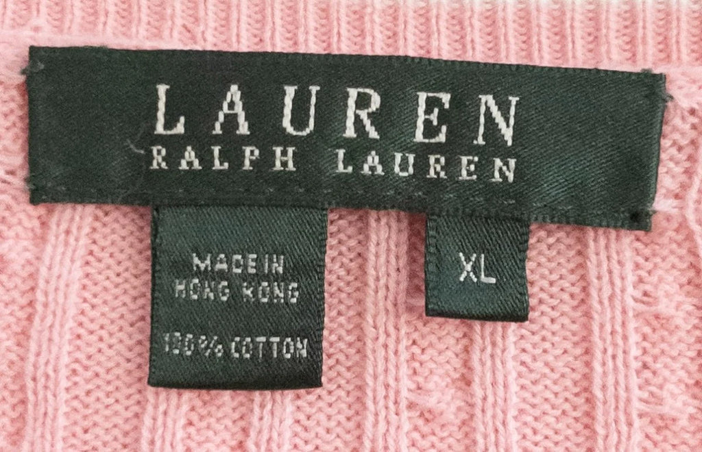 Lauren Ralph Lauren — Knit sweater | Quiet luxury has a color, and this is it · Sz XL