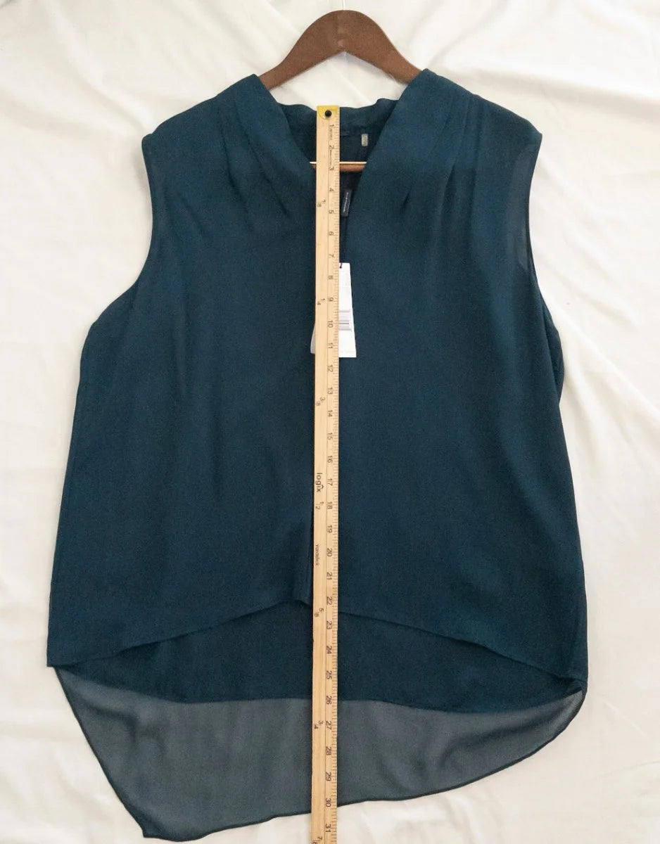 Elie Tahari — Blouse | Silk doesn't whisper. This one commands the room · Sz XL