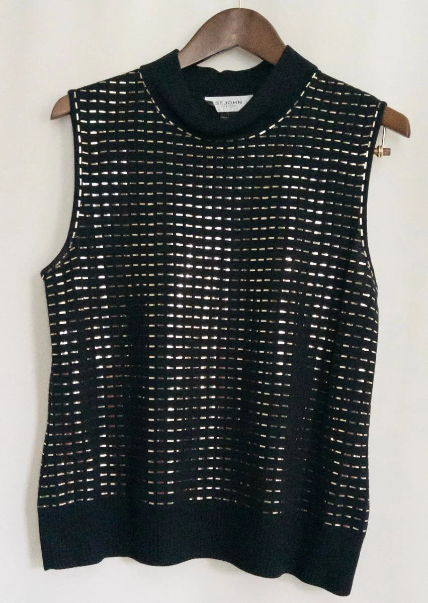 St. John Evening — Tank top | Evening didn't ask for your attention — it demanded it · Sz L