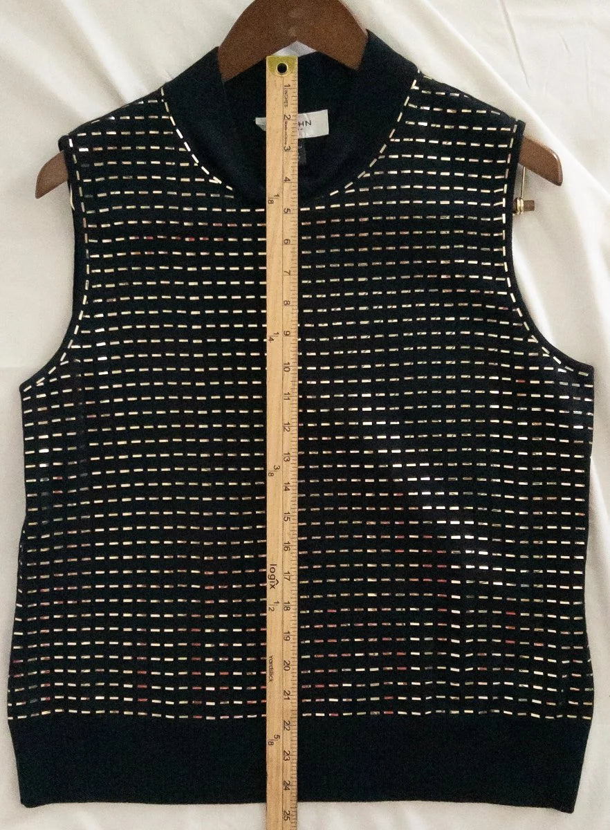 St. John Evening — Tank top | Evening didn't ask for your attention — it demanded it · Sz L