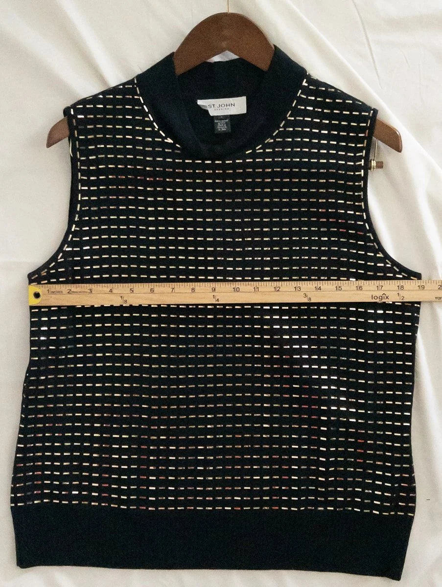 St. John Evening — Tank top | Evening didn't ask for your attention — it demanded it · Sz L