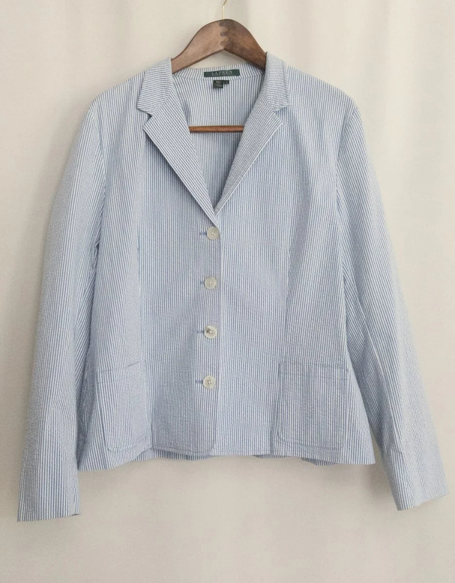 Lauren Ralph Lauren — Two-piece suit | Summer has a uniform. This is it · Sz Top XL Pant 16