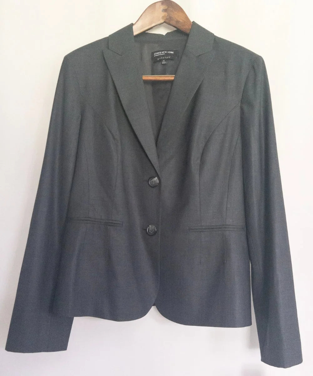 Jones New York Collection — Two-piece suit | Power doesn't ask for permission — it simply fits · Sz Jacket 14 Skirt 16