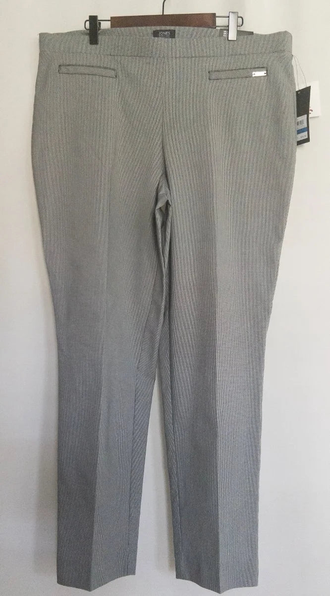 Jones New York — Tailored pants | Gray has never been this deliberate · Sz XL