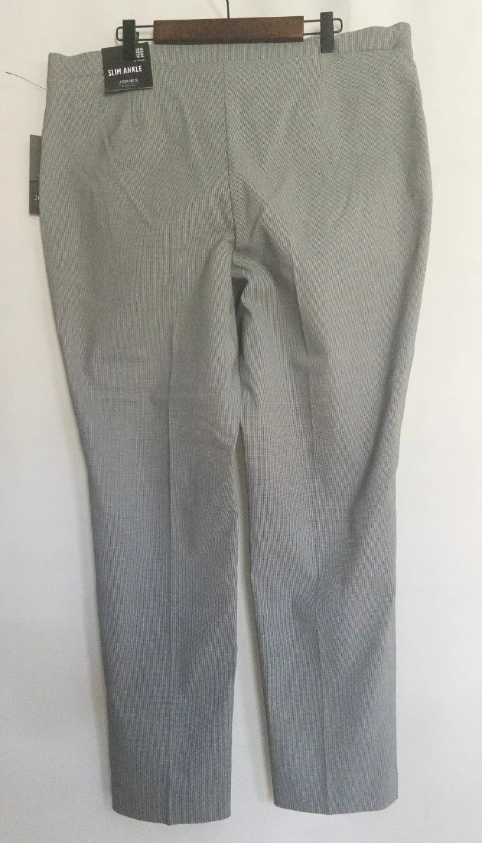 Jones New York — Tailored pants | Gray has never been this deliberate · Sz XL