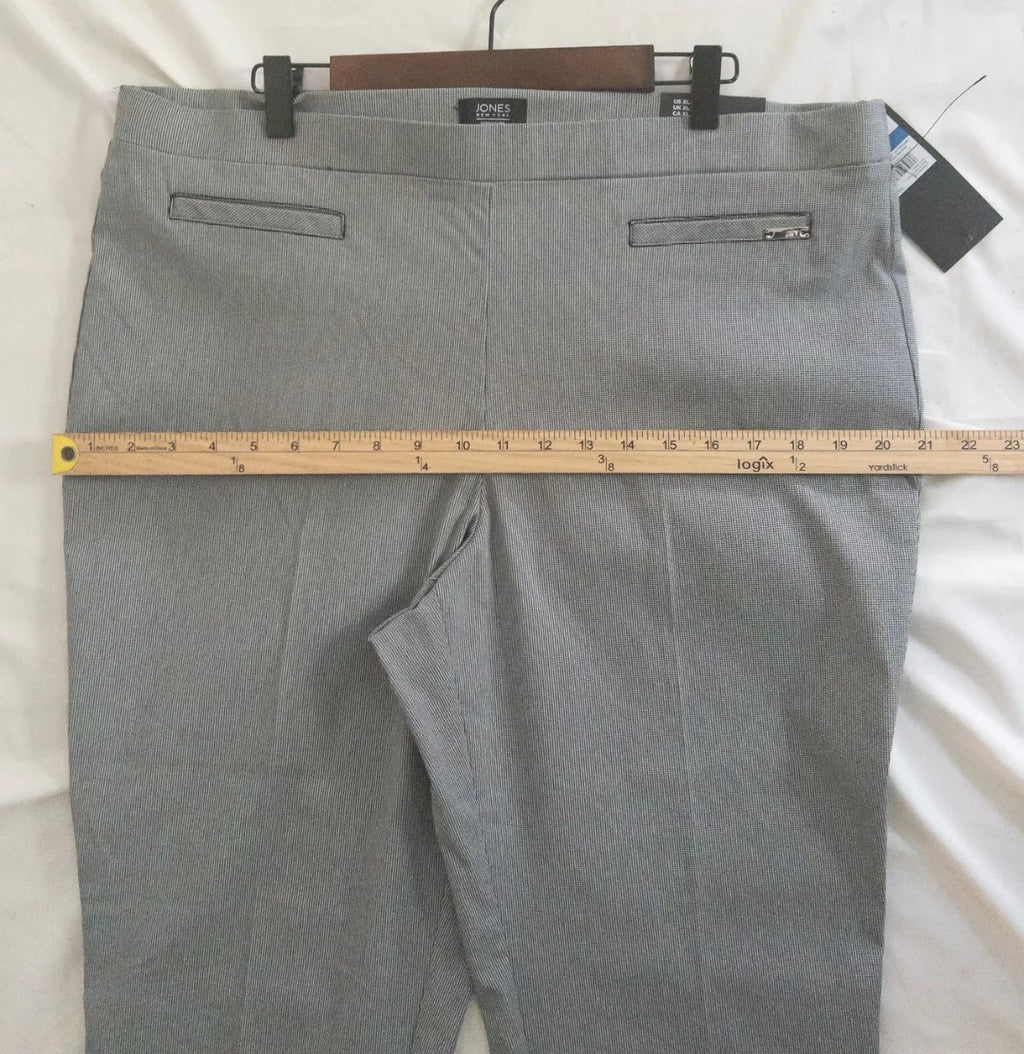 Jones New York — Tailored pants | Gray has never been this deliberate · Sz XL