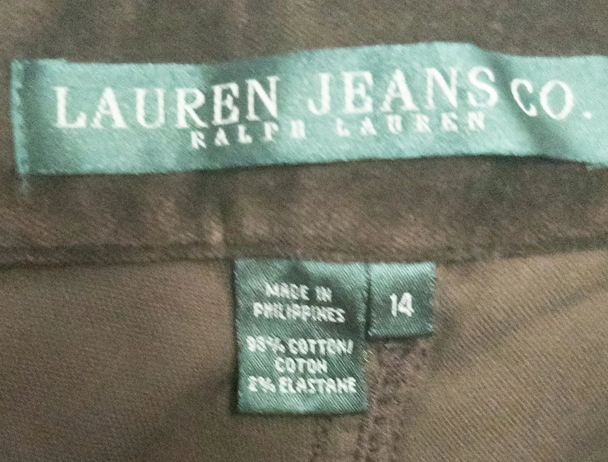Lauren Jeans Co. Ralph Lauren — Tailored pants | Not every uniform is boring — this one just means business · Sz 14