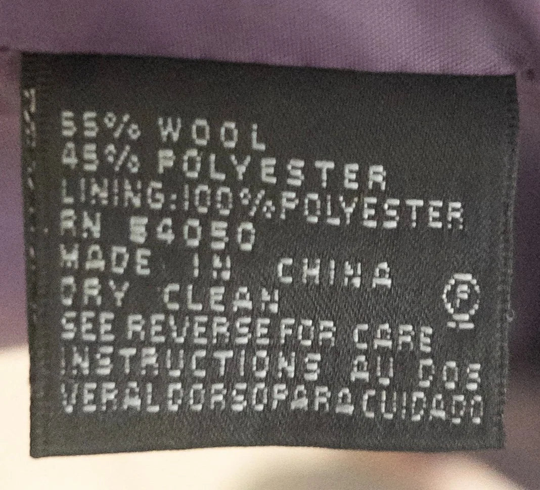 Anne Klein — Two-piece suit | Power dressing never announced itself this quietly · Sz 14