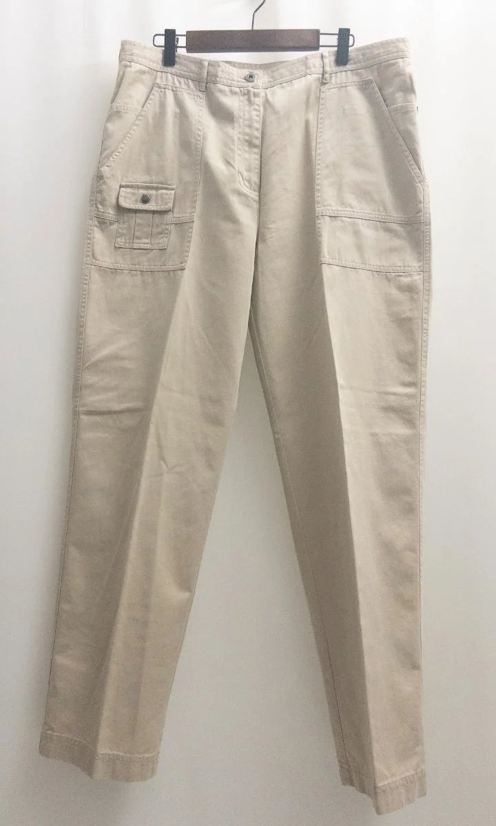 Lauren Ralph Lauren — Tailored pants | Utility never looked this deliberate · Sz 14
