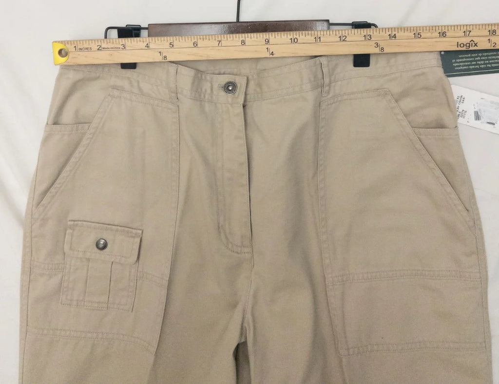 Lauren Ralph Lauren — Tailored pants | Utility never looked this deliberate · Sz 14