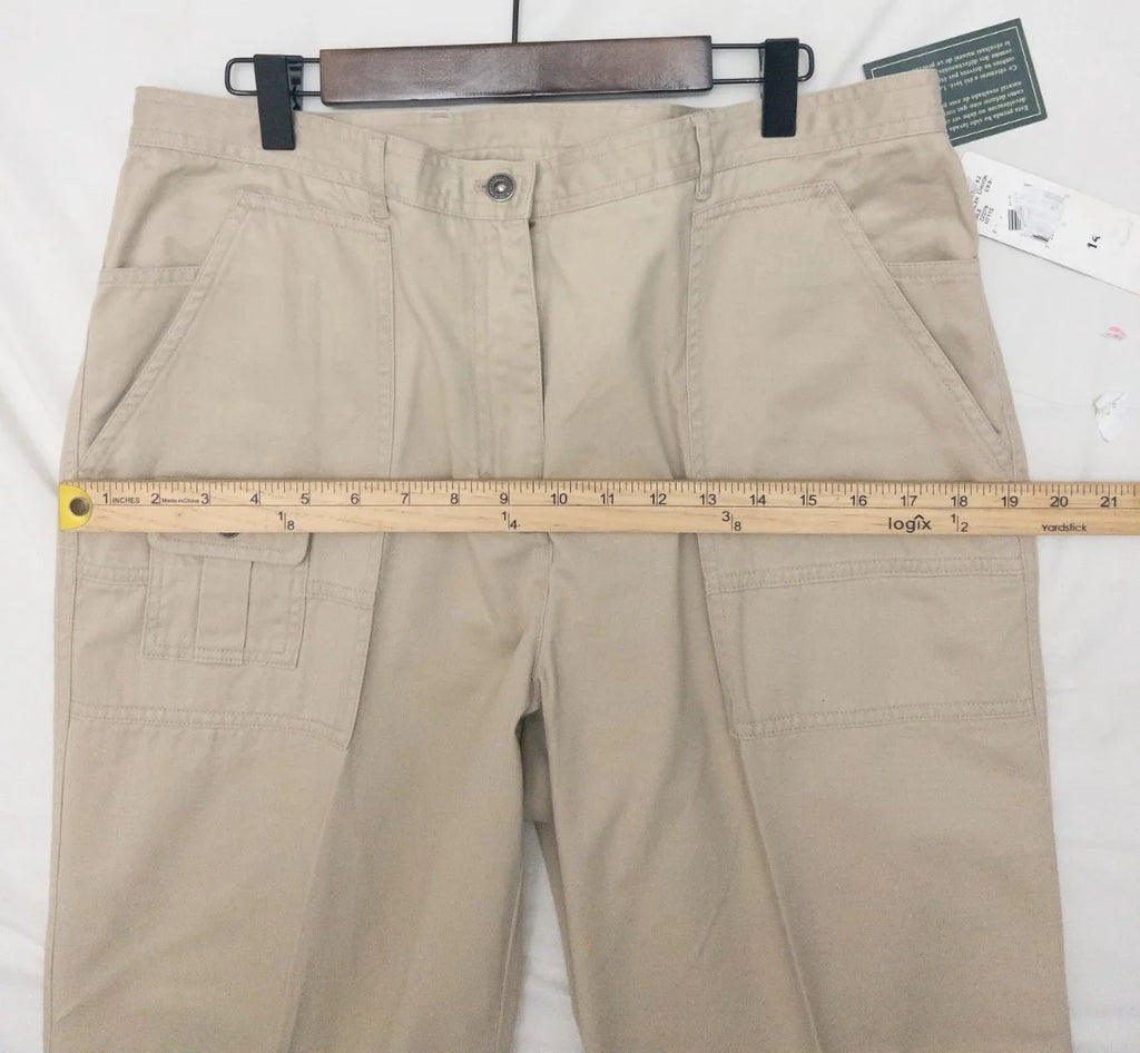 Lauren Ralph Lauren — Tailored pants | Utility never looked this deliberate · Sz 14