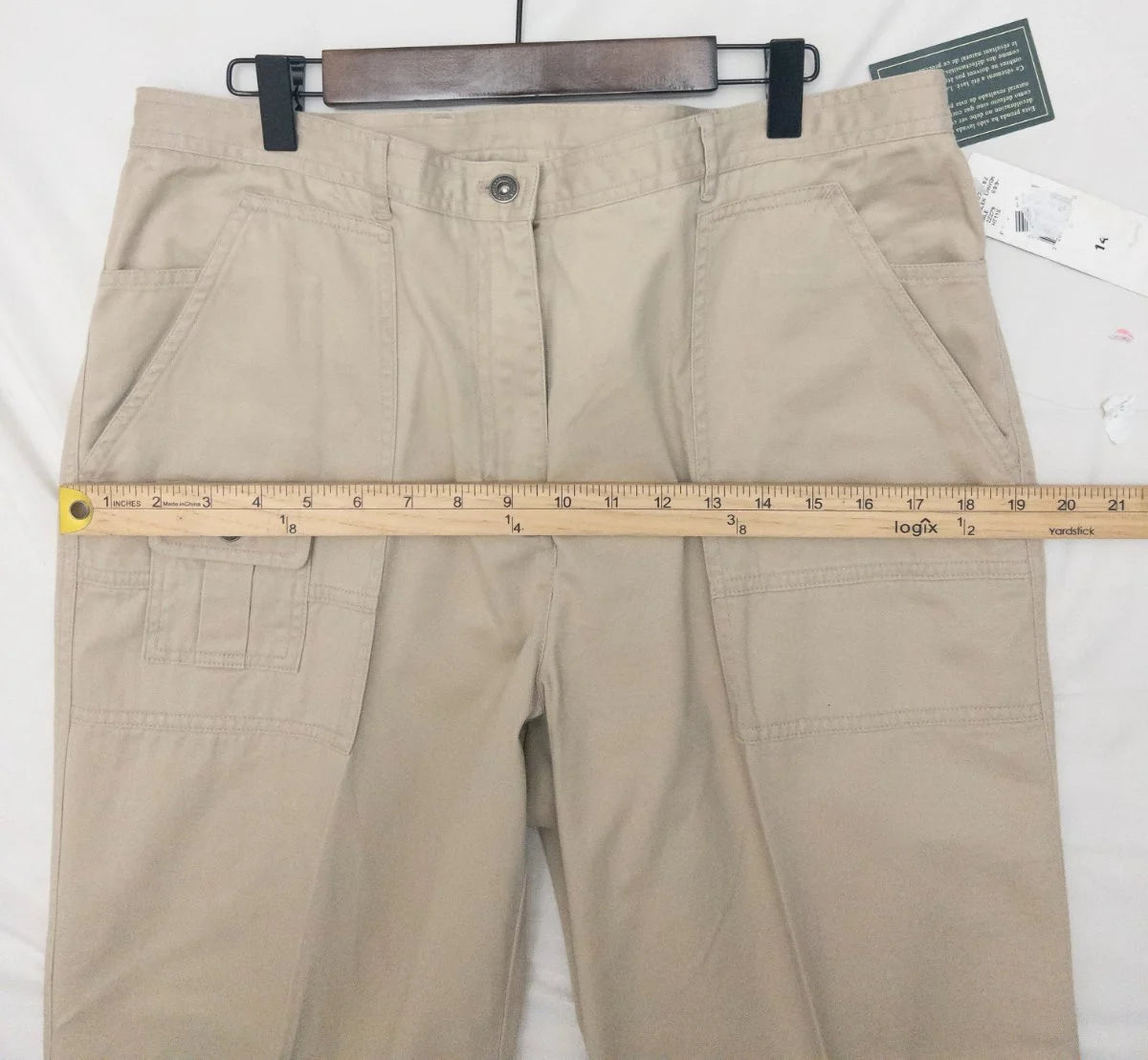 Lauren Ralph Lauren — Tailored pants | Utility never looked this deliberate · Sz 14