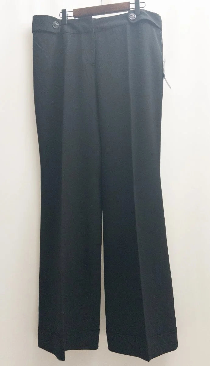 Adrienne Vittadini Studio — Tailored pants | The cuff is the punctuation. The rest is the sentence · Sz 14