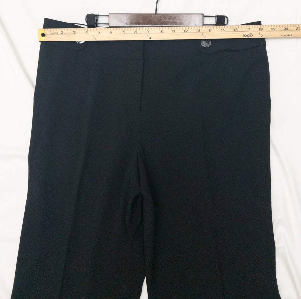 Adrienne Vittadini Studio — Tailored pants | The cuff is the punctuation. The rest is the sentence · Sz 14