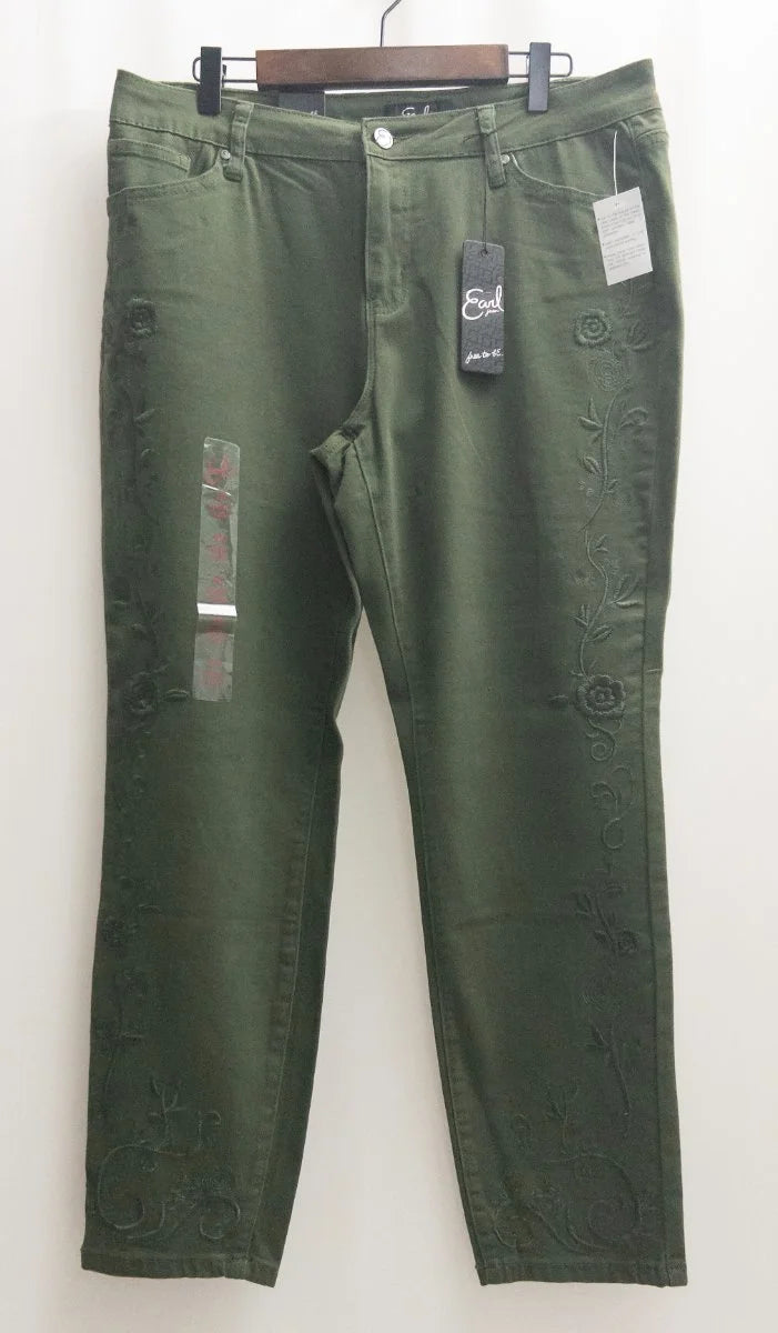 Earl Jean — Tailored pants | Quiet enough to whisper, detailed enough to stop a room · Sz 16