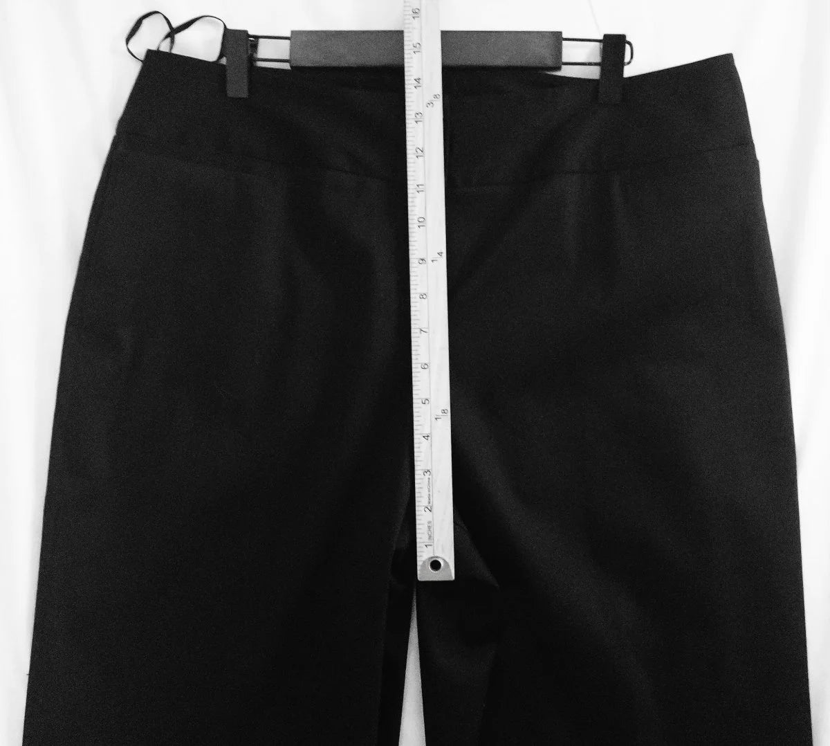 Jones New York Collection — Tailored pants | Not every black pant earns the silence it commands · Sz 14